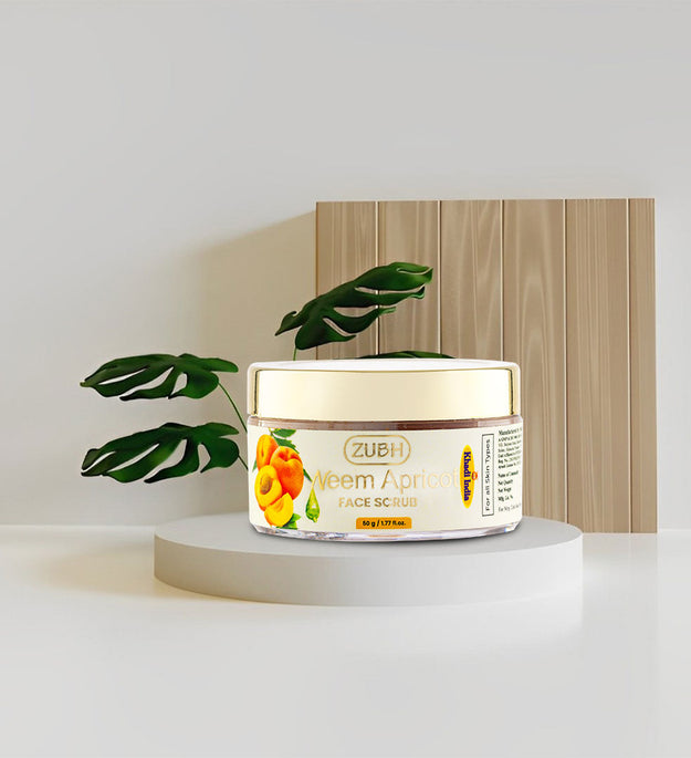 Neem Apricot Face Scrub 50 gms | Zubh