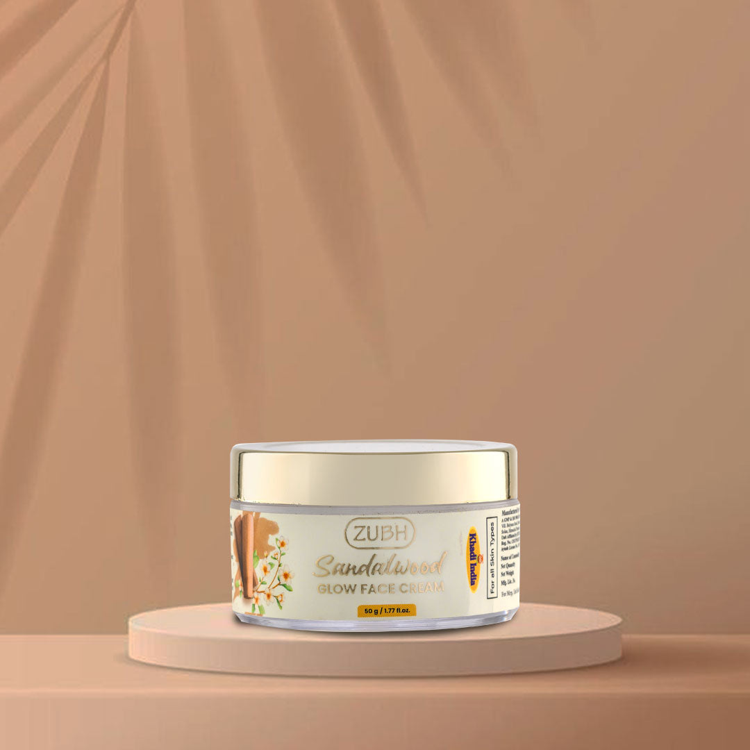 Sandalwood Face cream 50 gms | Zubh Khadi