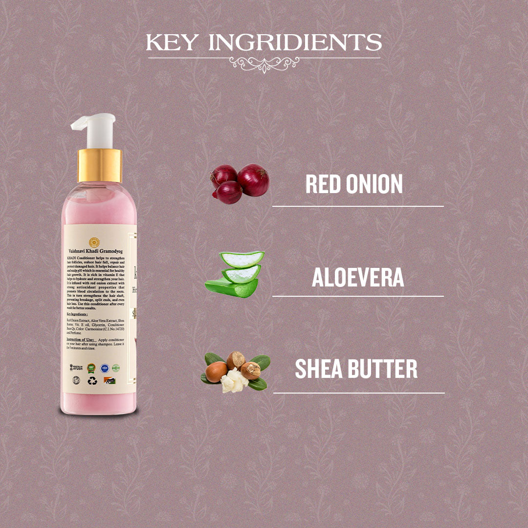 Red Onion Hair Conditioner 200 ml | Zubh