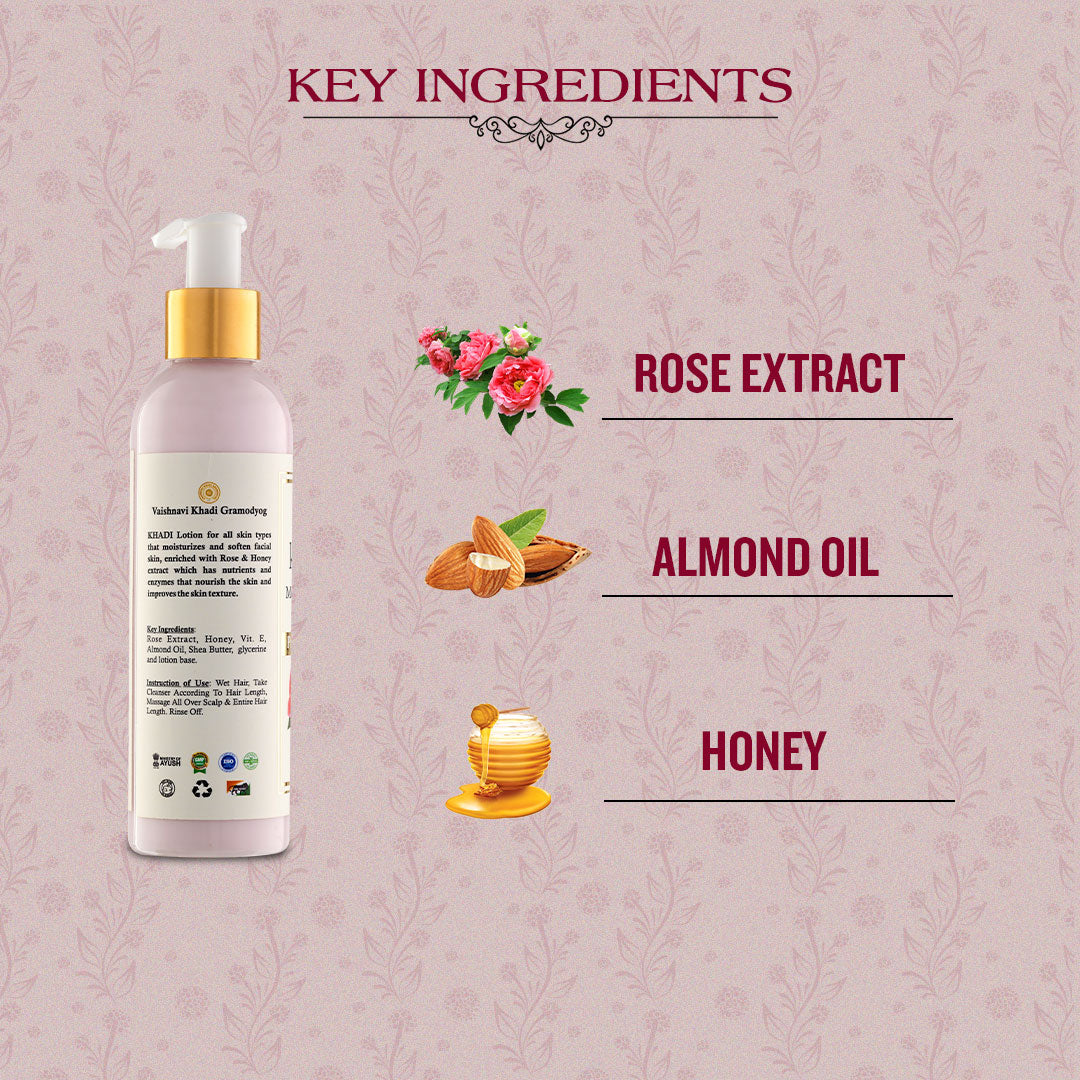 Rose Honey Lotion 200 ml | Zubh